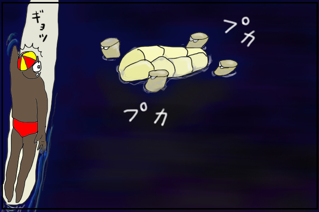 海亀の死体の画像